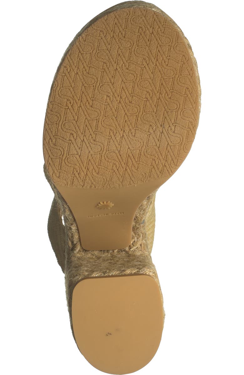 Stuart Weitzman Playa Knot Platform Sandal, Alternate, color, Wheat/ Natural