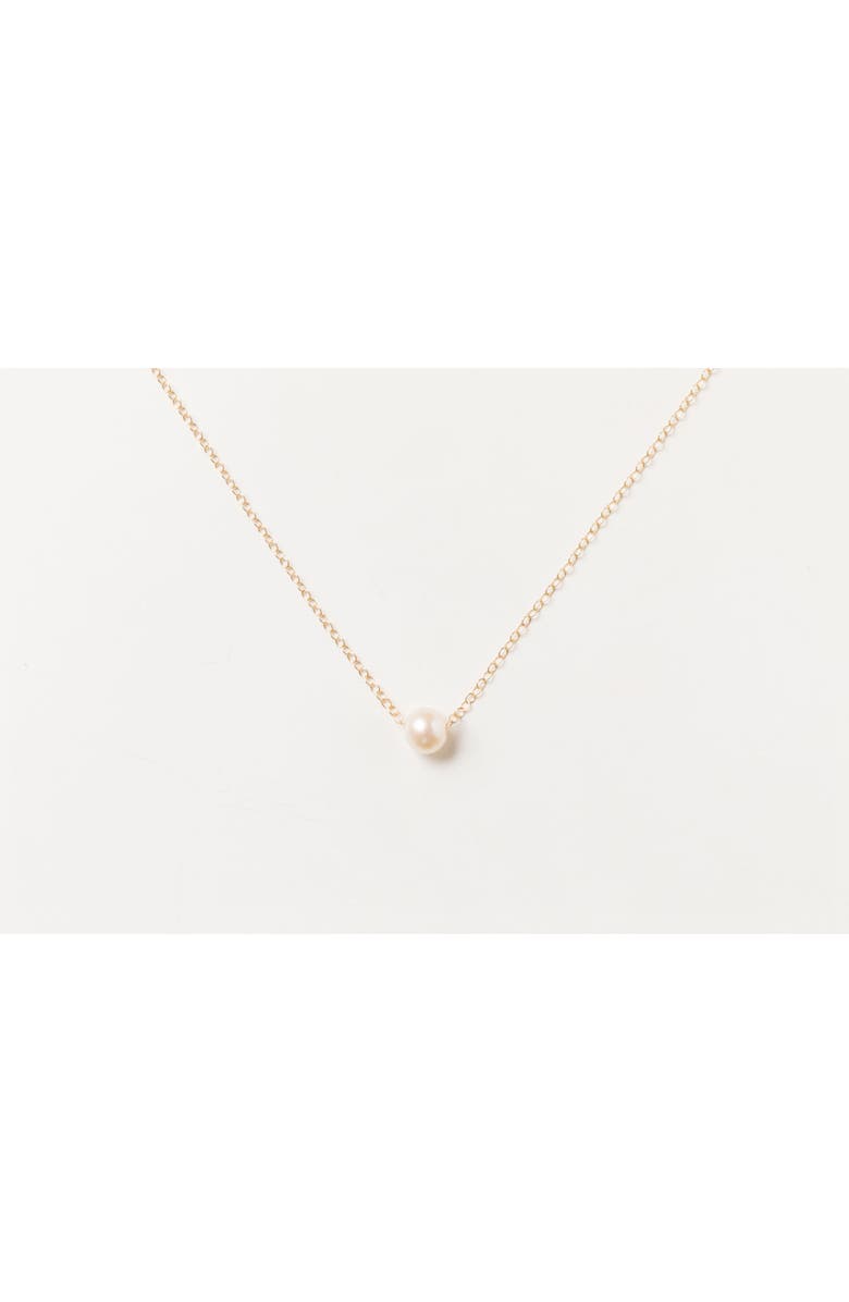 Sheena Marshall Jewelry Grit Pearl Necklace, Main, color, 14K Gold Fill - 16-18"