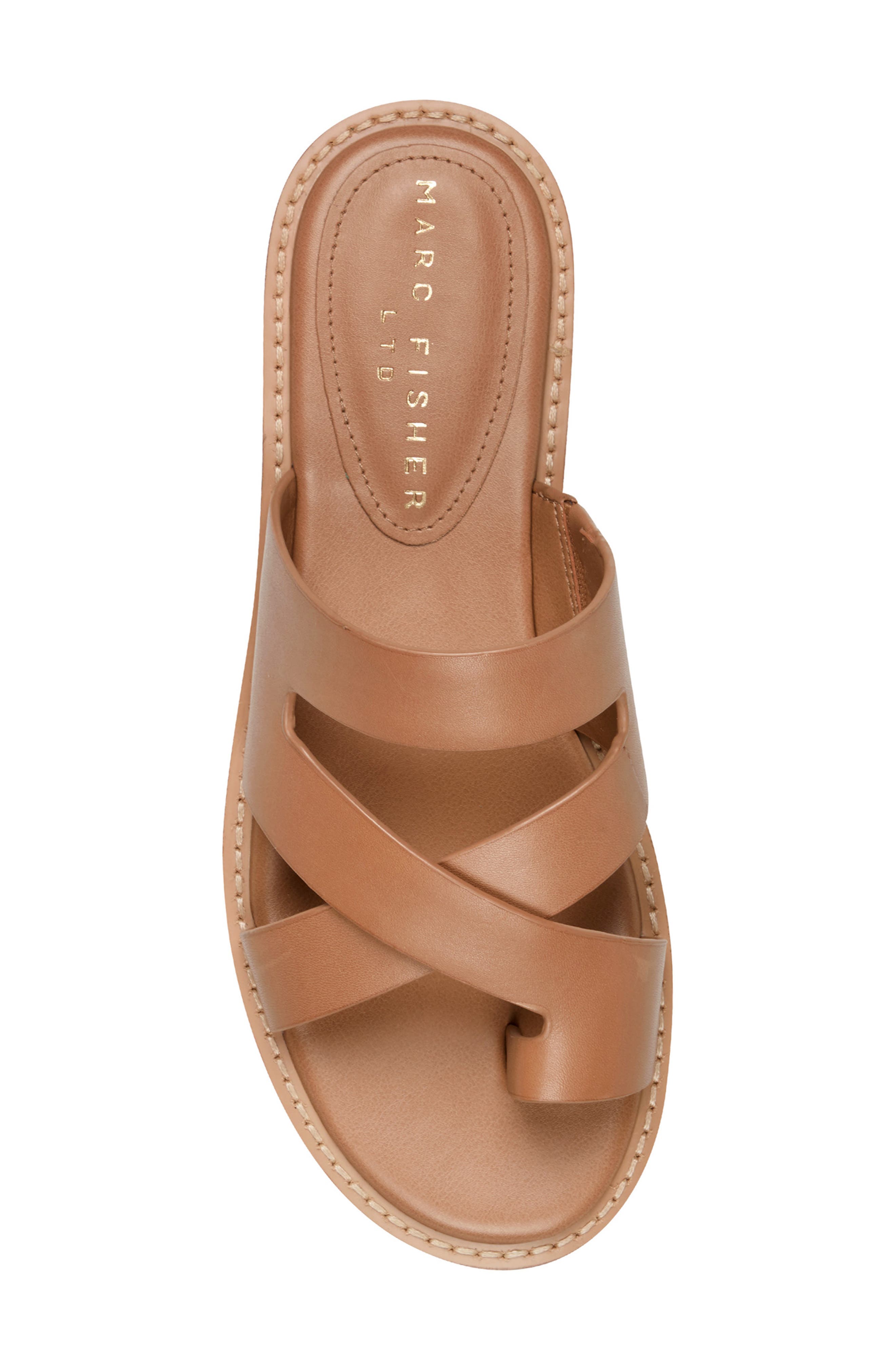 Genella Slide Sandal, Alternate, color, MEDIUM NATURAL