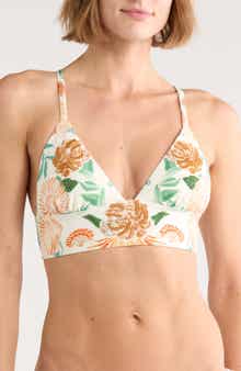 Banded Triangle Bikini Top