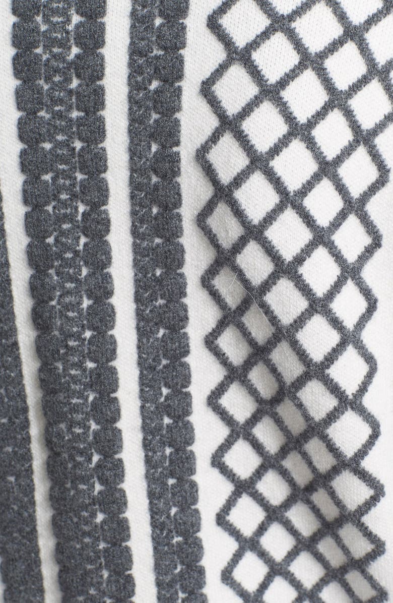 Tory Burch Merino Jacquard Sweater, Alternate, color,