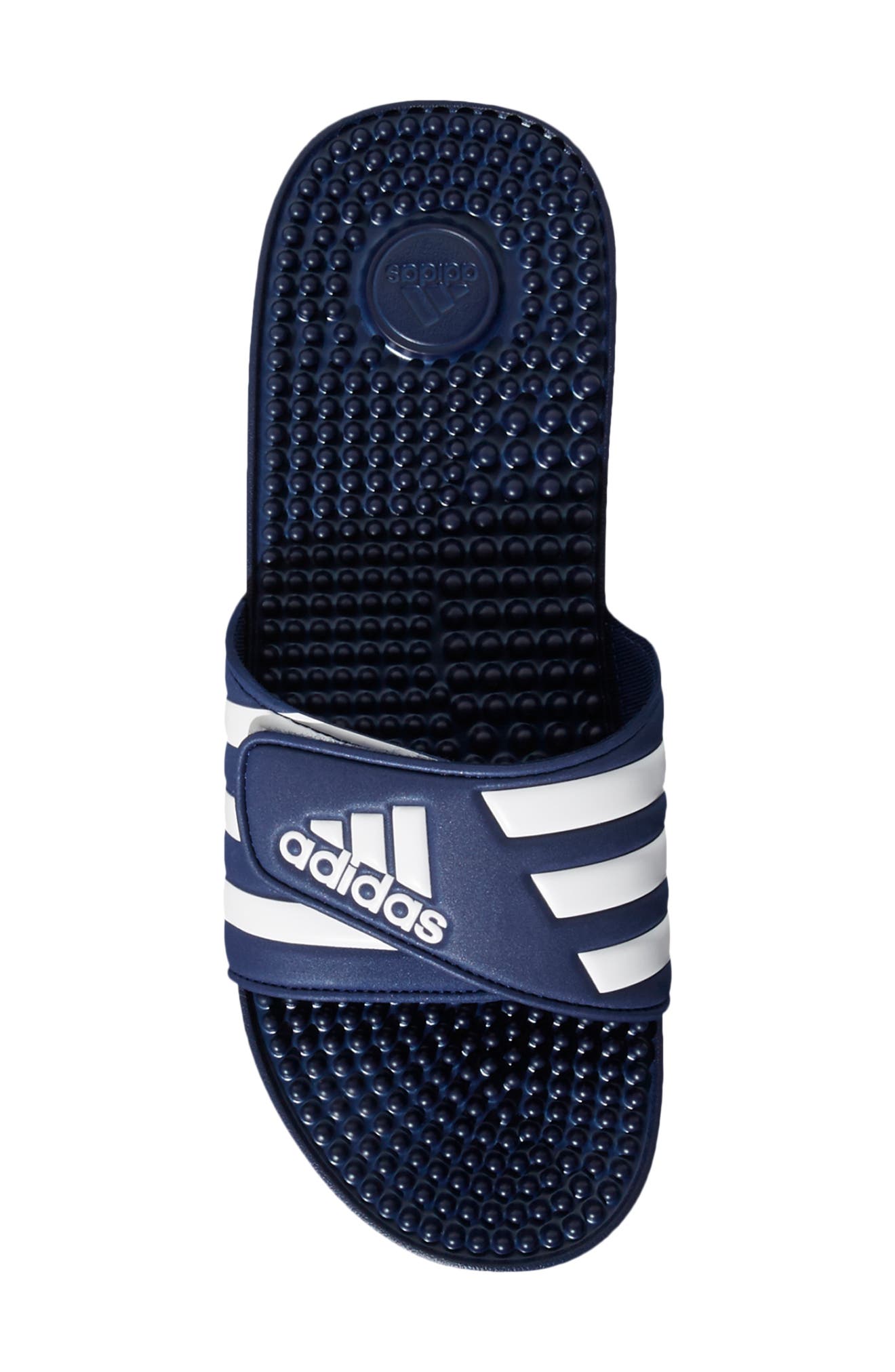 adidas Adissage Sport Slide, Alternate, color, Dark Blue/ White
