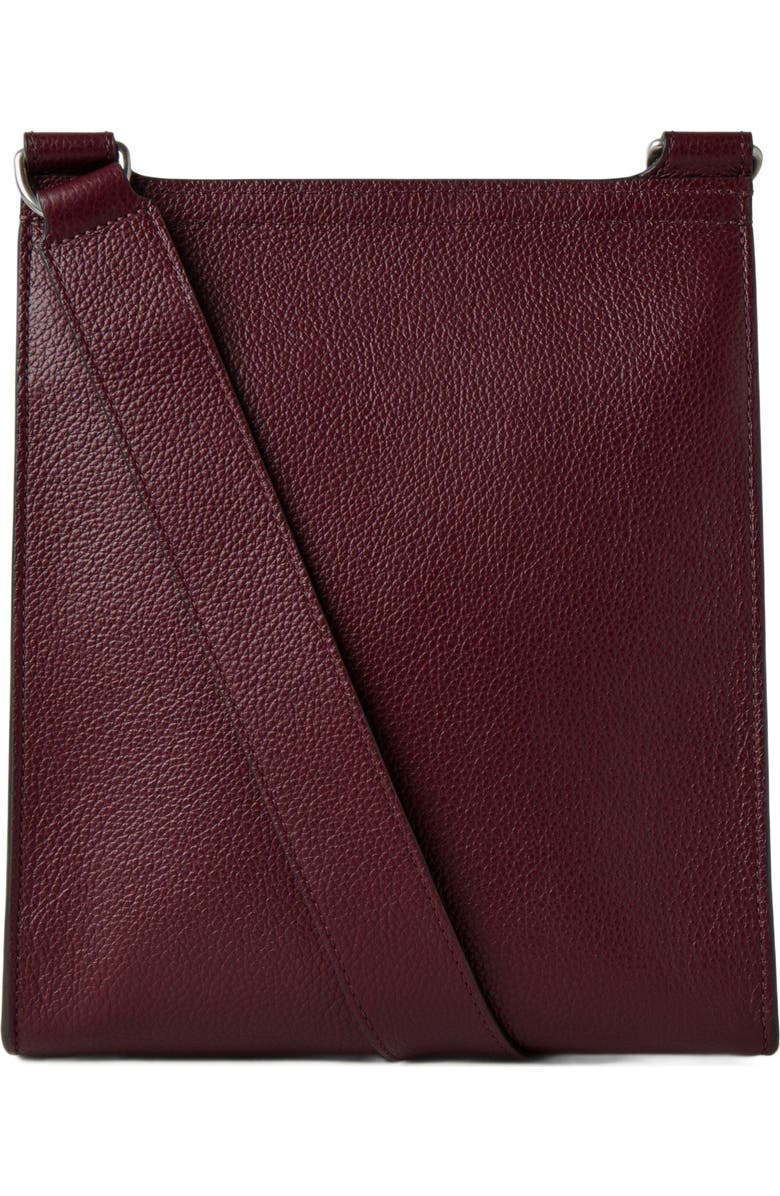 Mulberry Antony Leather Crossbody Bag, Alternate, color, Black Cherry