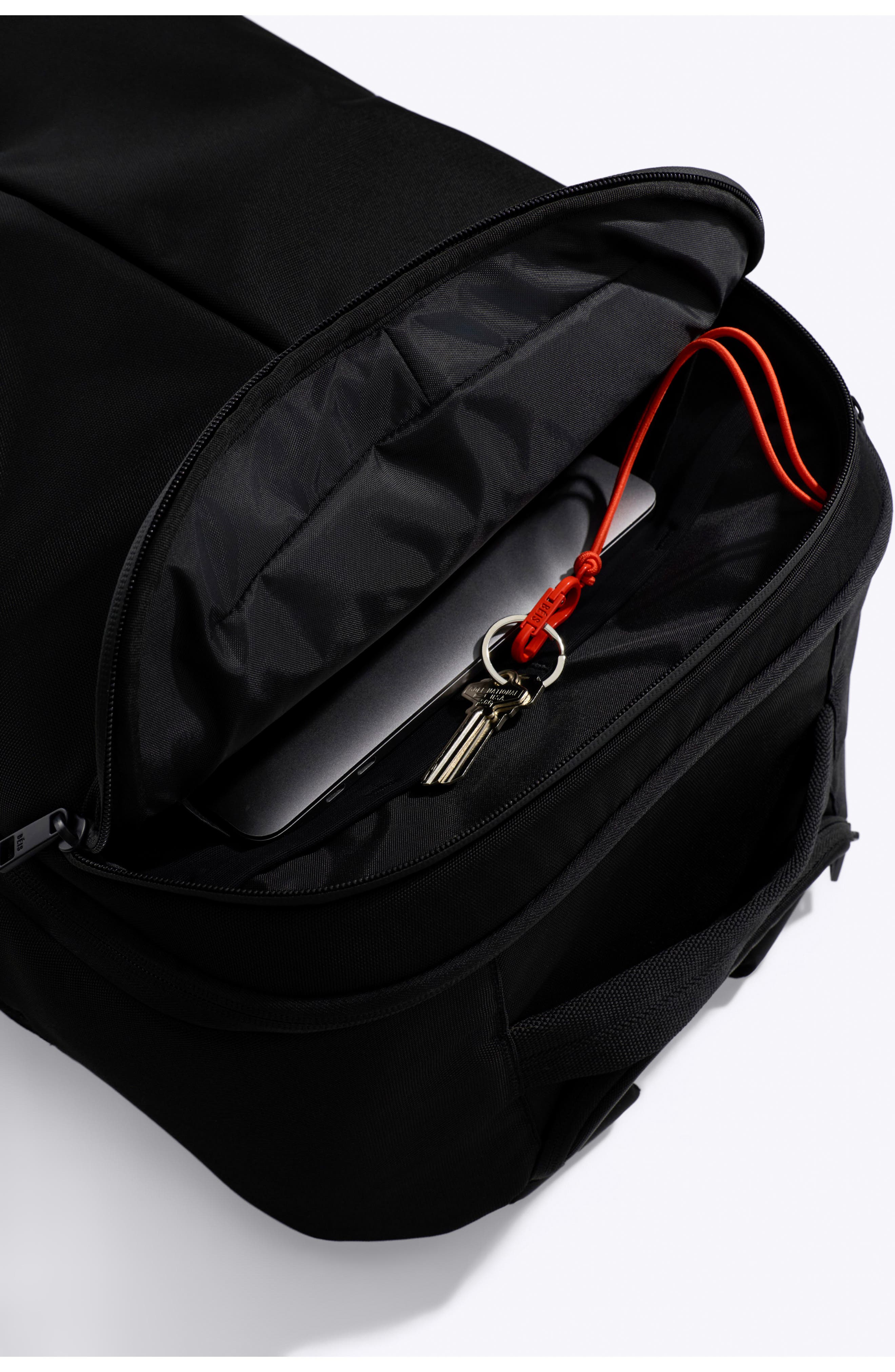 Béis The Pro Rolling Backpack, Alternate, color, Black