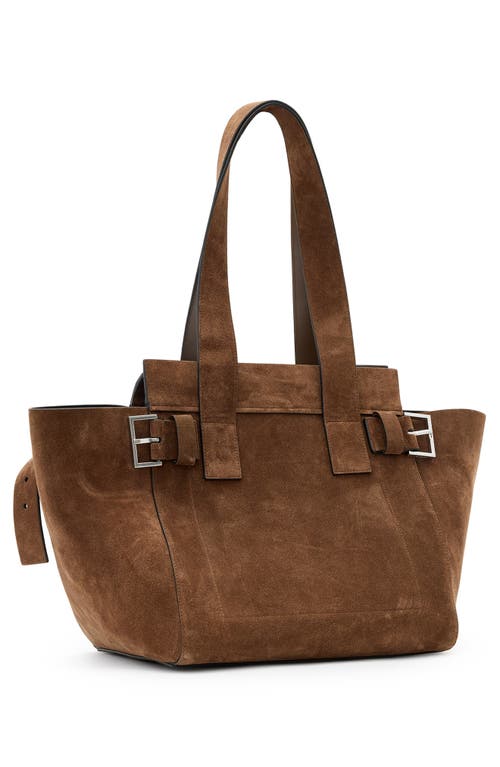 Allsaints Perez Suede Shoulder Bag