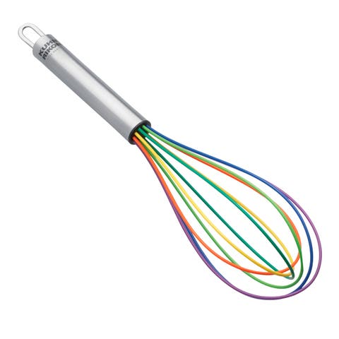 Silicone Rainbow Whisk, 8-Inch