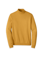 Paul Fredrick Supima Cotton Mock Neck Sweater