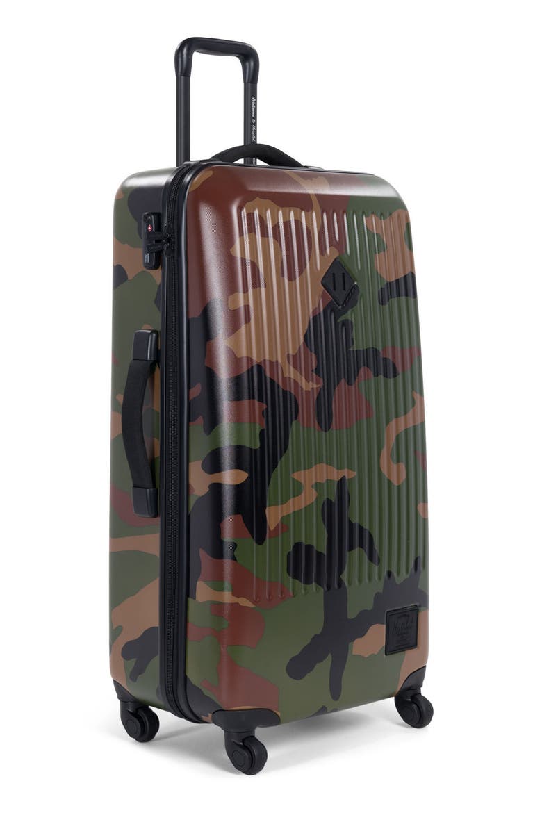 Trade 34-Inch Large Wheeled Packing Case, Alternate, color, WOODLAND CAMO