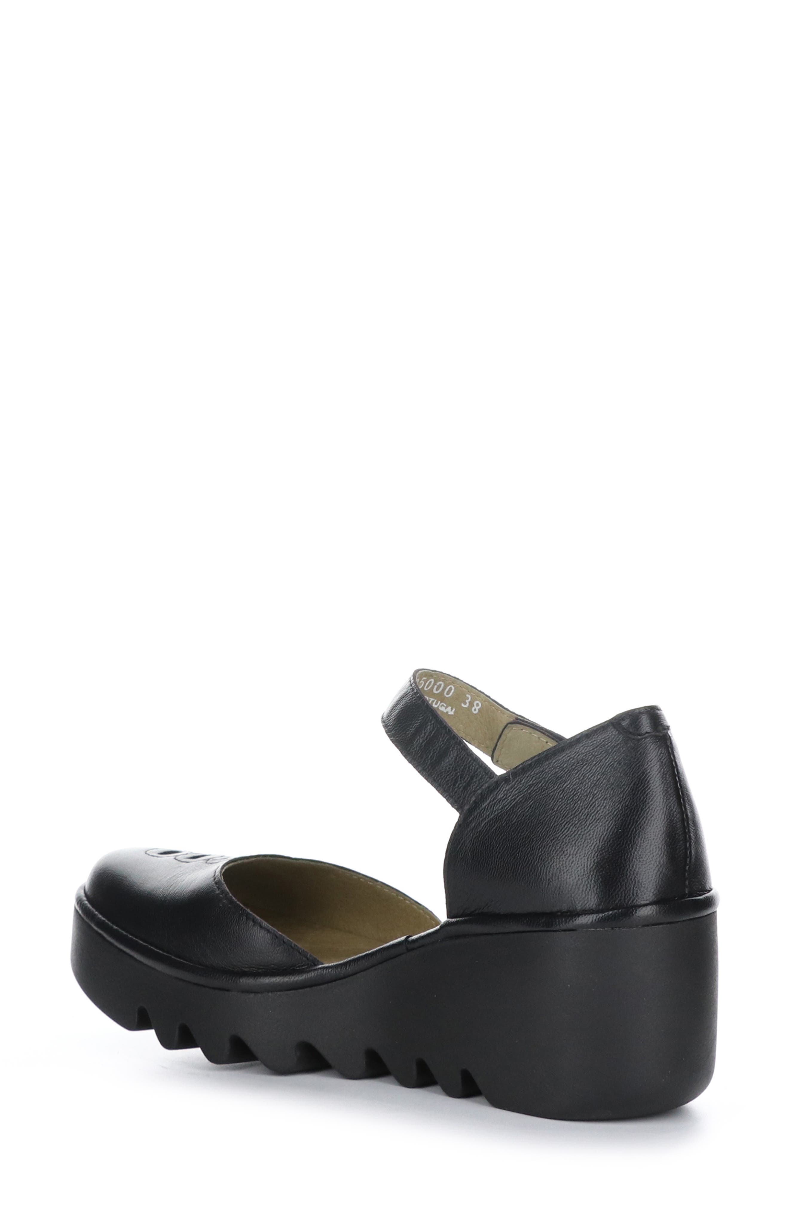 Biso Wedge Pump, Alternate, color, BLACK MOUSSE