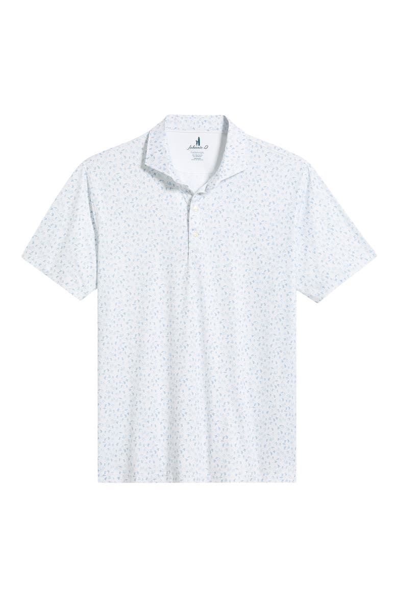 Penguin Party Featherweight Performance Polo, Alternate, color, DUSTY BLUE