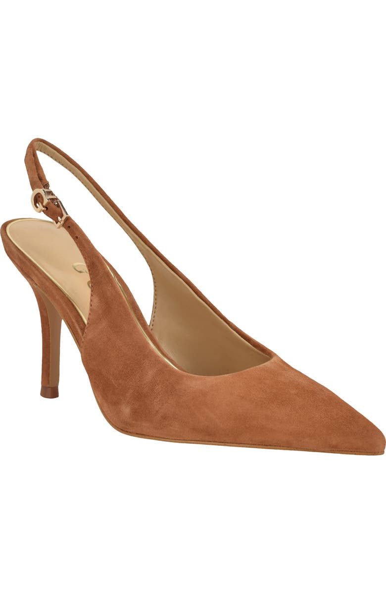 GUESS Princelsa Slingback Pump, Main, color, Brown