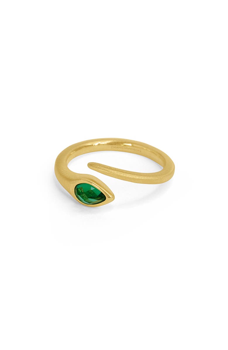 Dean Davidson Eterna Green Garnet Bypass Stacking Ring, Main, color, 