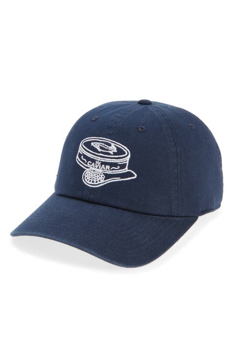 Caviar Embroidered Baseball Cap