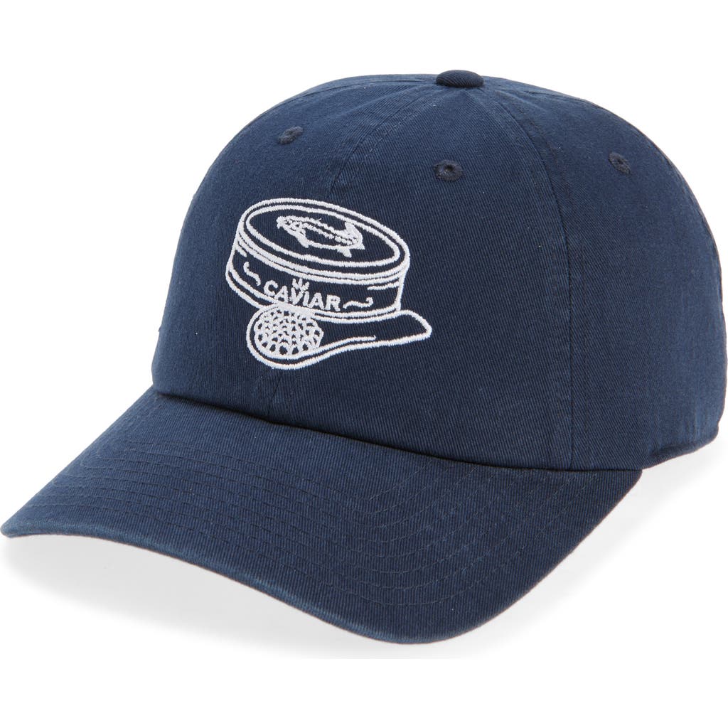 American Needle Caviar Embroidered Baseball Cap in Navy  product