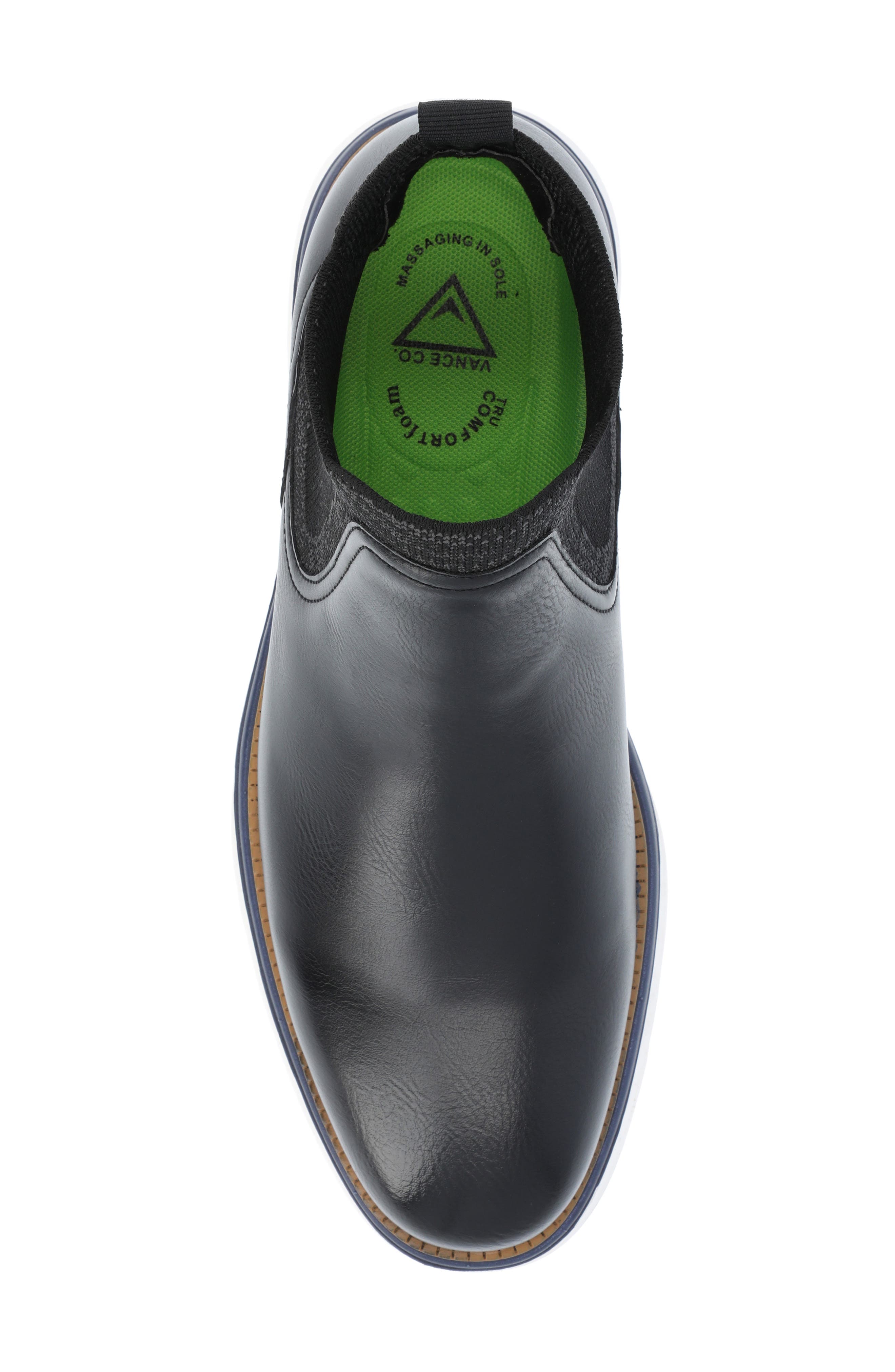 VANCE CO Hartwell Chelsea Boot, Alternate, color, Black