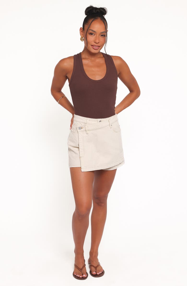 Petal & Pup Miles Racerback Rib Tank, Alternate, color, Espresso