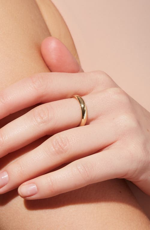 Ana Luisa Gold Band Ring In Gold