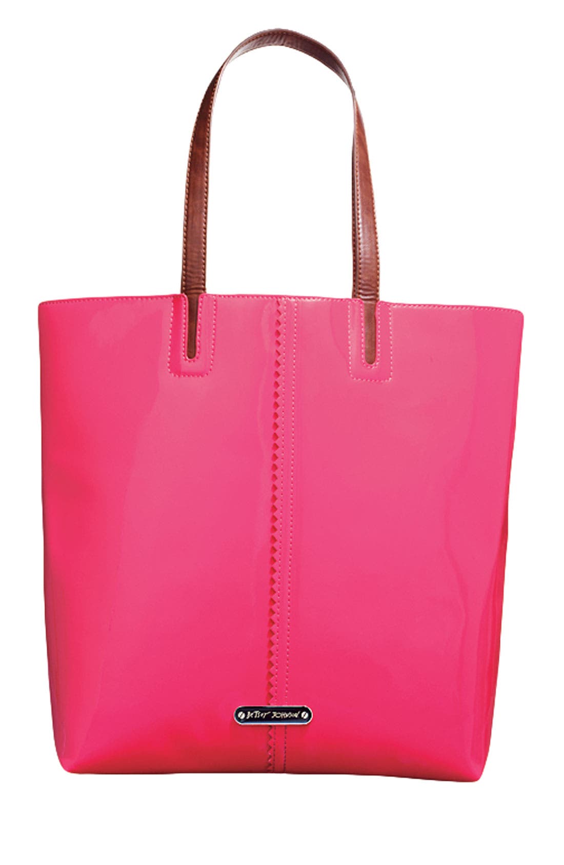 Neon Tote, Alternate, color, BLACK