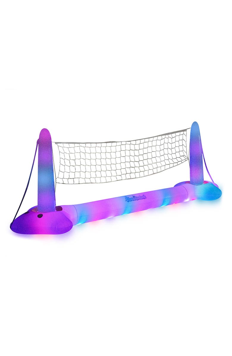 POOLCANDY Giant LED Volleyball Pool Set, Main, color, 