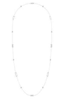 LuvMyJewelry Home Traffic Light Diamond Station Necklace - 0.25ct.
