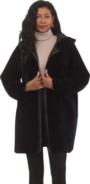 GORSKI Reversible Textured Shearling Lamb Jacket