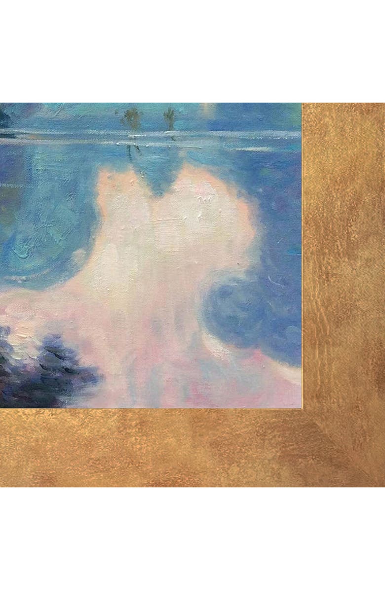 OVERSTOCK ART Morning on the Seine near Giverny La Pastiche Reproduction Canvas Art, Alternate, color,