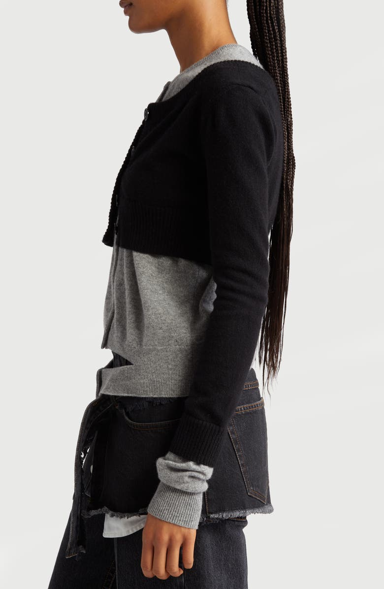 Meryll Rogge Cashmere Double Cardigan, Alternate, color,