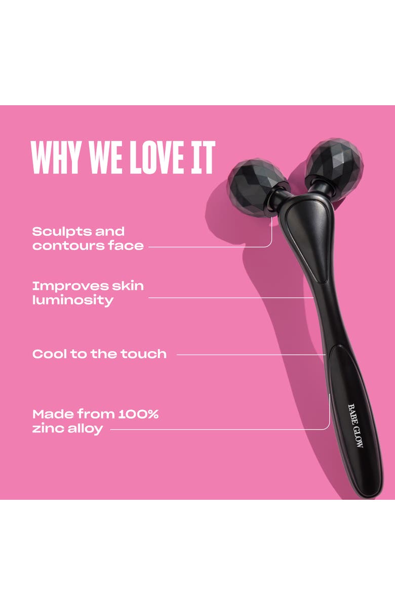 Babe Original Pro Face Roller, Alternate, color, Black