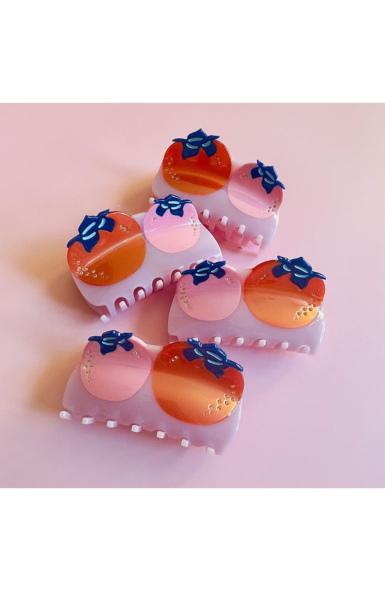 Centinelle Persimmons Hair Claw, Alternate, color, Pink