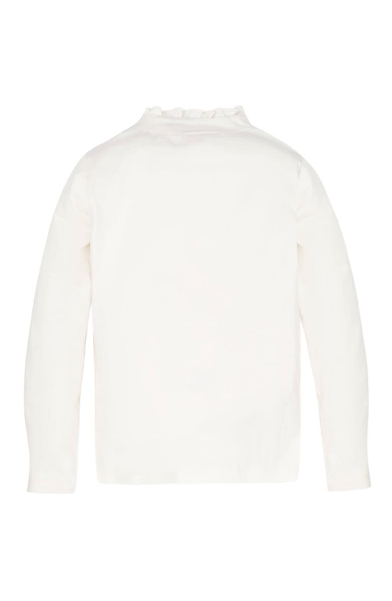 Hope & Henry Baby Girls' Organic Mock Neck Knit Top, Infant, Alternate, color, 