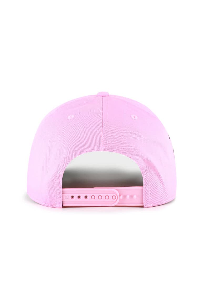 Men's '47  Pink Inter Miami CF Brushmark Hitch Adjustable Hat, Alternate, color, Pink