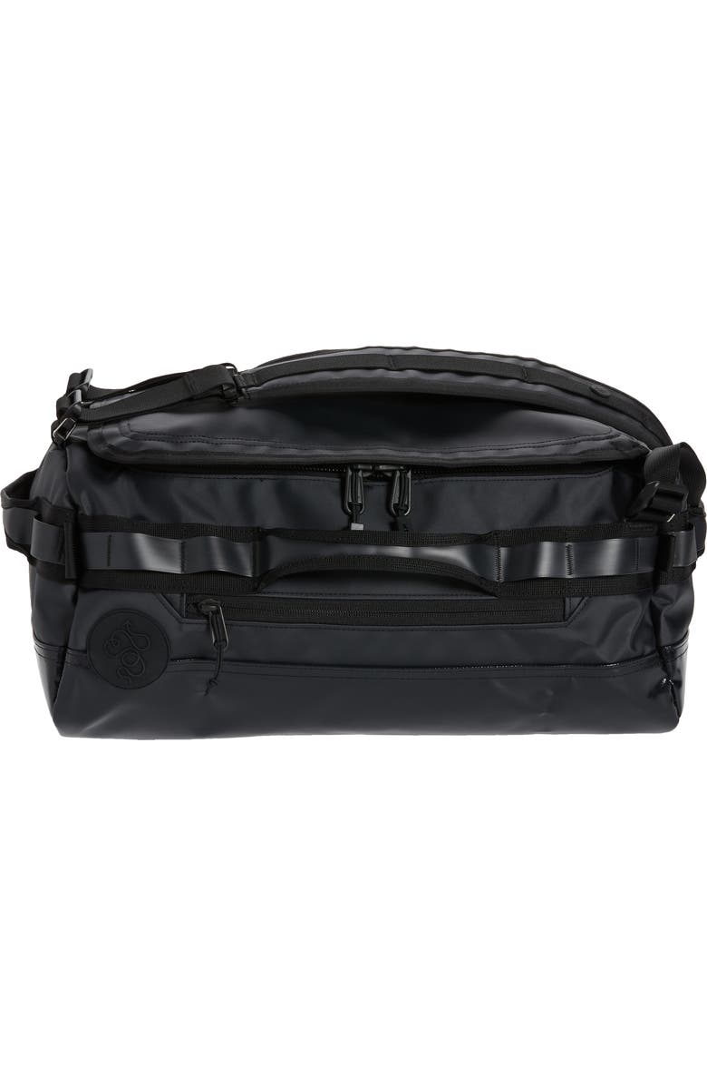 Baboon to the Moon Mini Go-Bag Waterproof Convertible 32L Backpack, Main, color, Black