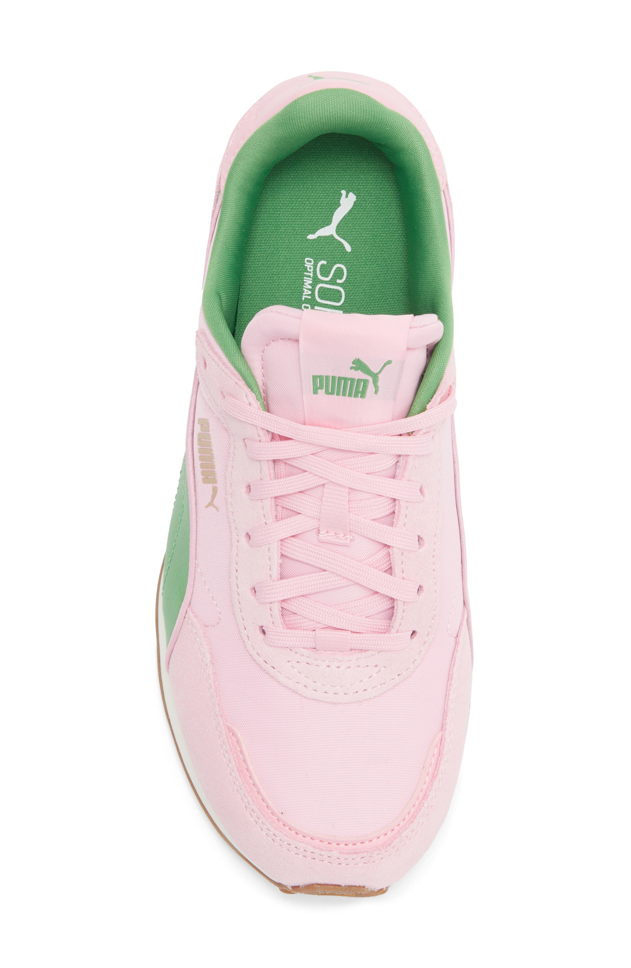 PUMA St Miller Rose Sneaker, Alternate, color, Pink Shimmer-Green Fruit-Gum