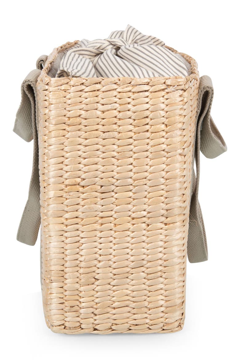 Parisian Picnic Basket, Alternate, color, GREEN