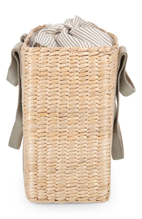 Picnic Time Parisian Picnic Basket In Green