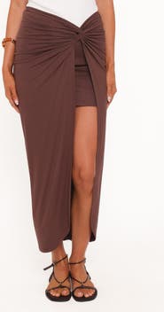 Petal & Pup Cassandra Sarong Midi Skirt