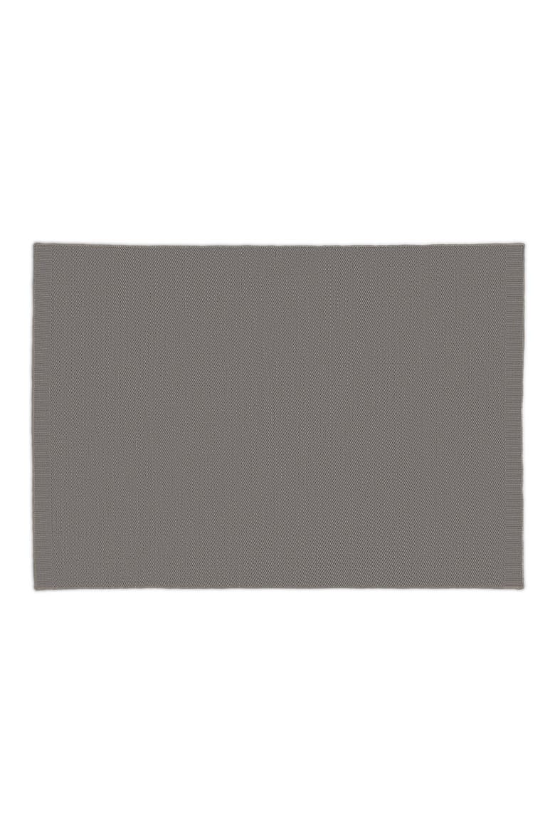 One of a Kind Wool & Cotton Rug, Main, color, SLATE GREY