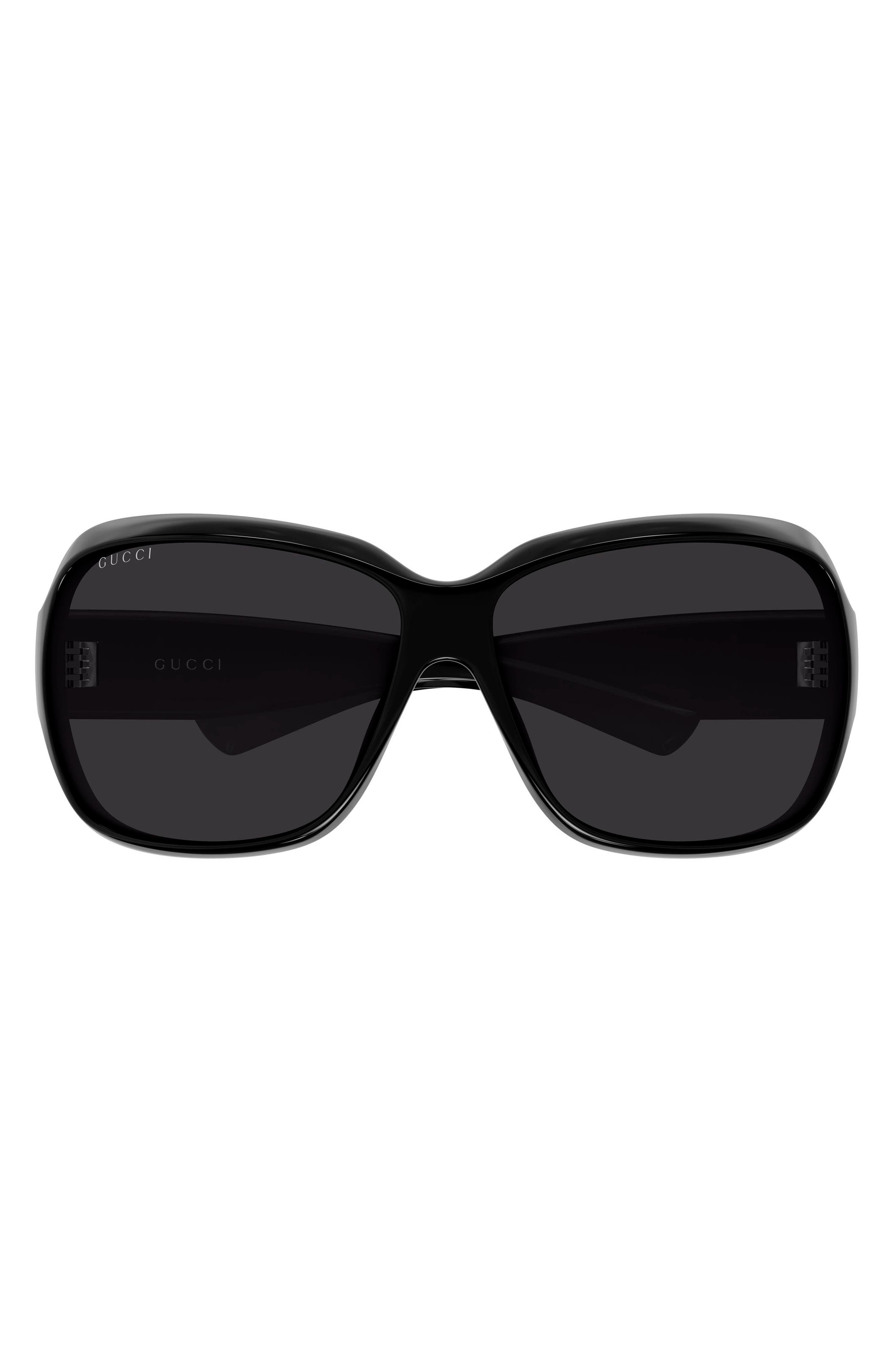 ✨️美品✨️ GUCCI sunglass Black レディース Gucci 70mm Oversize Square Sunglasses (Women) | Nordstrom