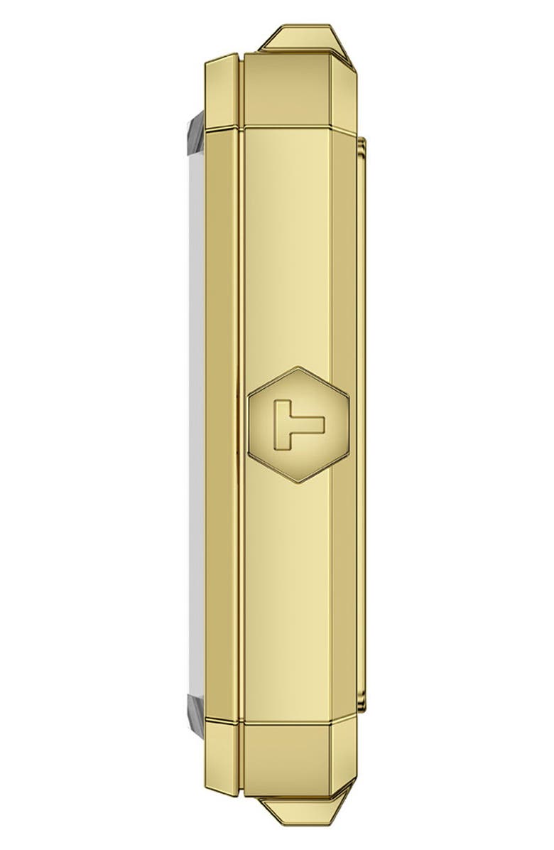 Tissot SRV Bracelet Watch, 30mm, Alternate, color, Champagne / Golden
