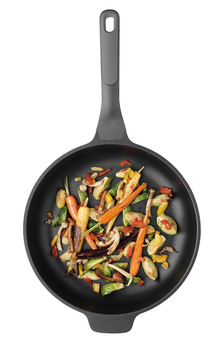 BergHOFF Leo Stone Nonstick 11-Inch Fry Pan, Alternate, color, Black