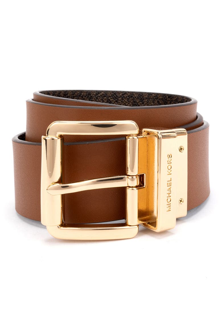 Reversible Belt, Main, color, BROWN