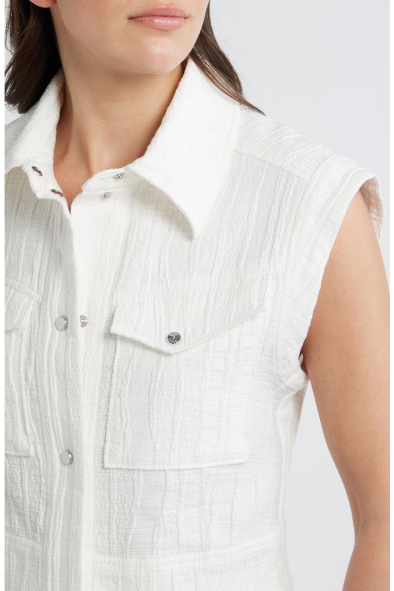 Sleeveless Vest, Alternate, color, WHITE