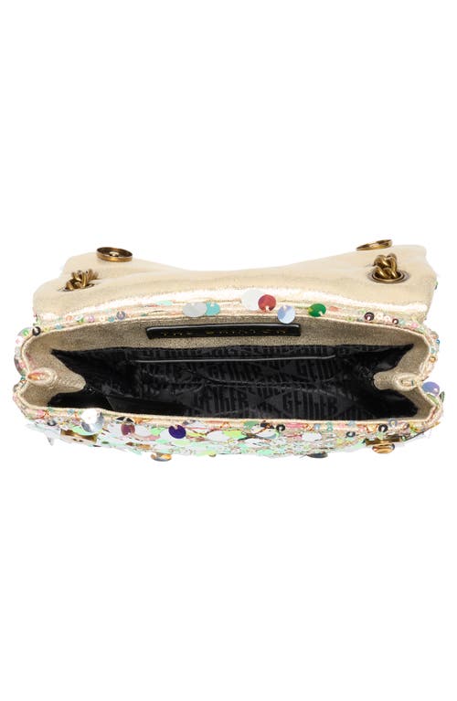 Kurt Geiger London Sequin Mini Brixton Crossbody Bag In Multi