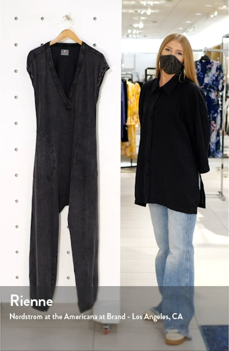 Free People FP Movement Hot Shot V-Neck Jumpsuit, sales video thumbnail