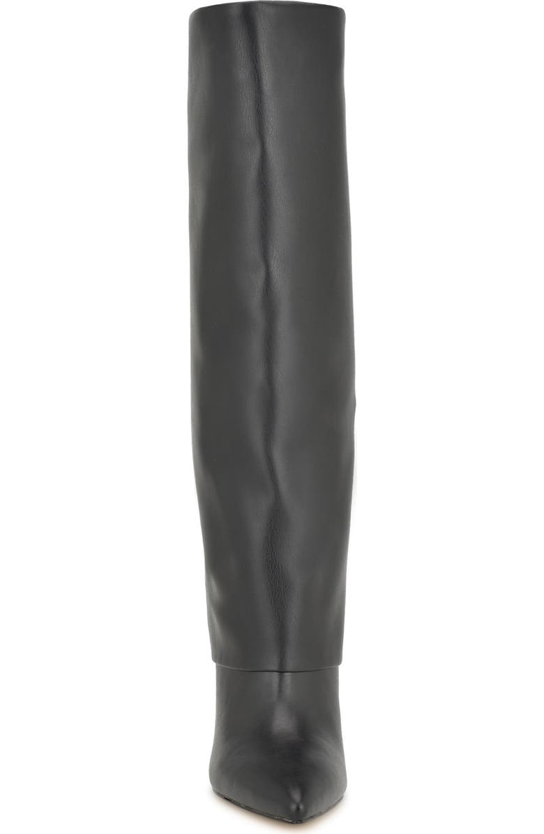 Nine West Radish Foldover Pointed Toe Knee High Boot, Alternate, color,