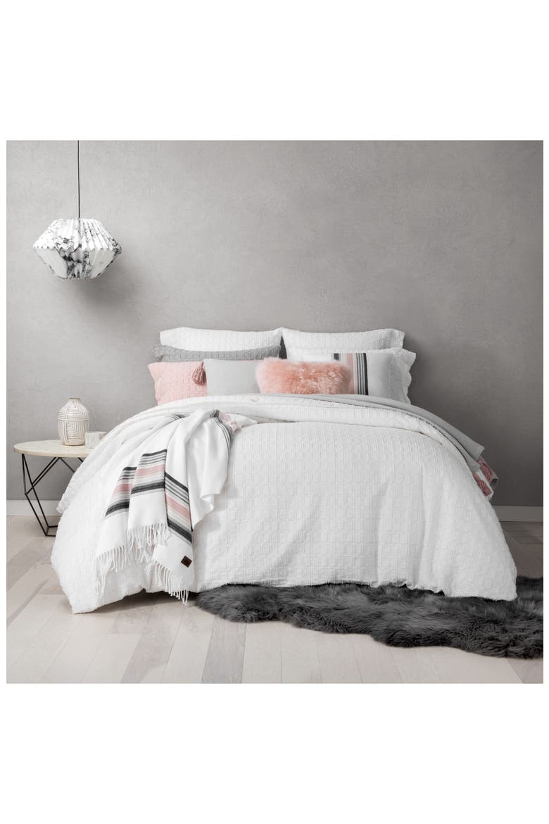 Genuine Shearling Rug, Alternate, color, GREY