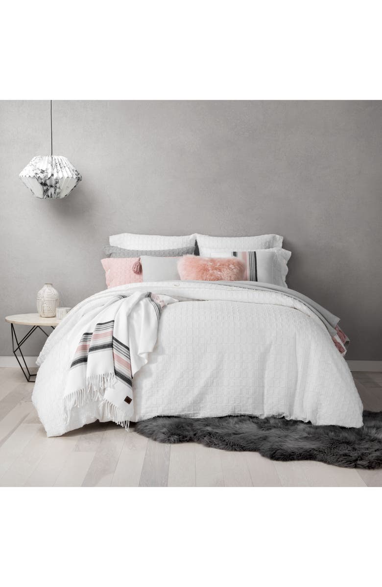 UGG<sup>®</sup> Genuine Shearling Rug, Alternate, color, Grey