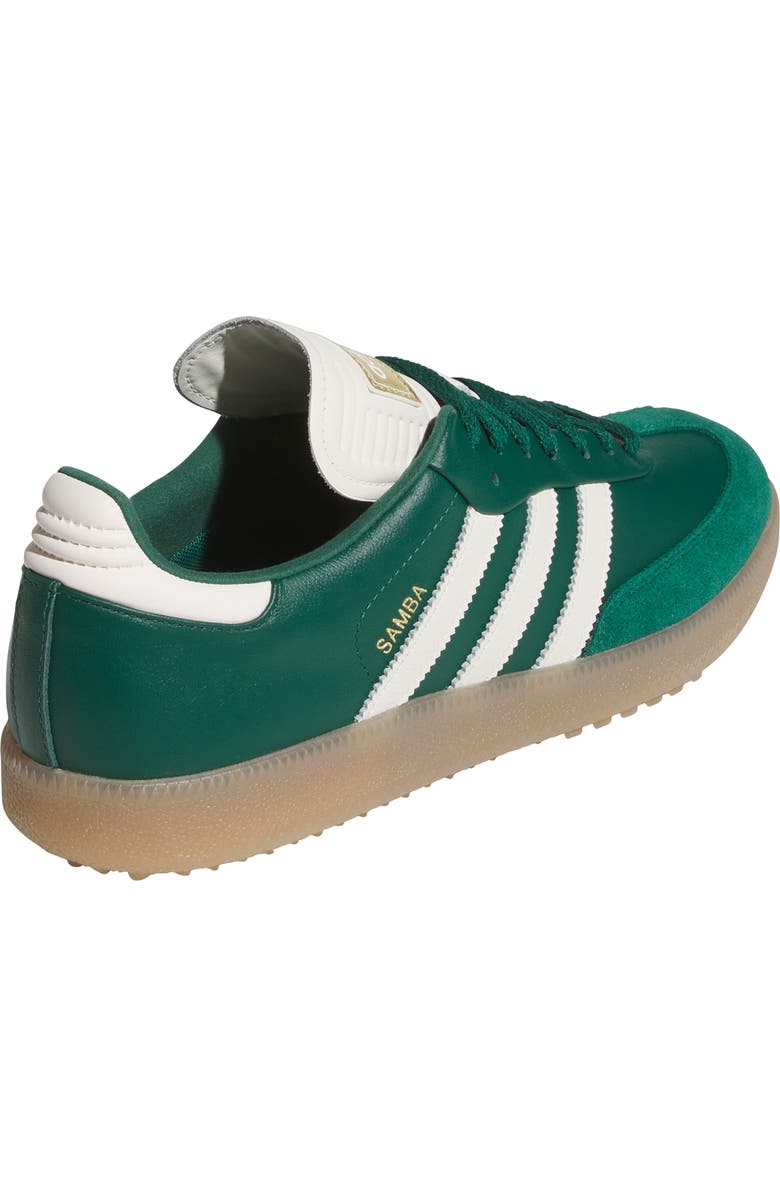 adidas Samba Golf Sneaker, Alternate, color, Green/ Off White/ Gum4