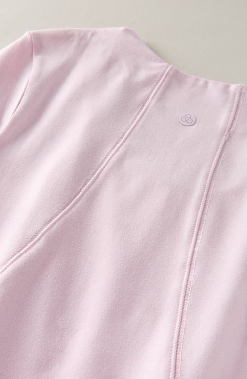 Zella Girl Kids' Get The Scoop Tee In Pink