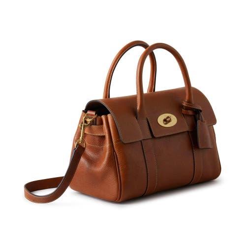 Mulberry Small Bayswater Satchel In Brown